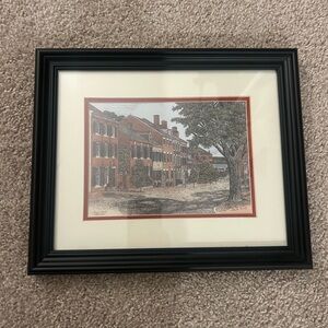 Martin Barry Downtown Alexandria Framed Print